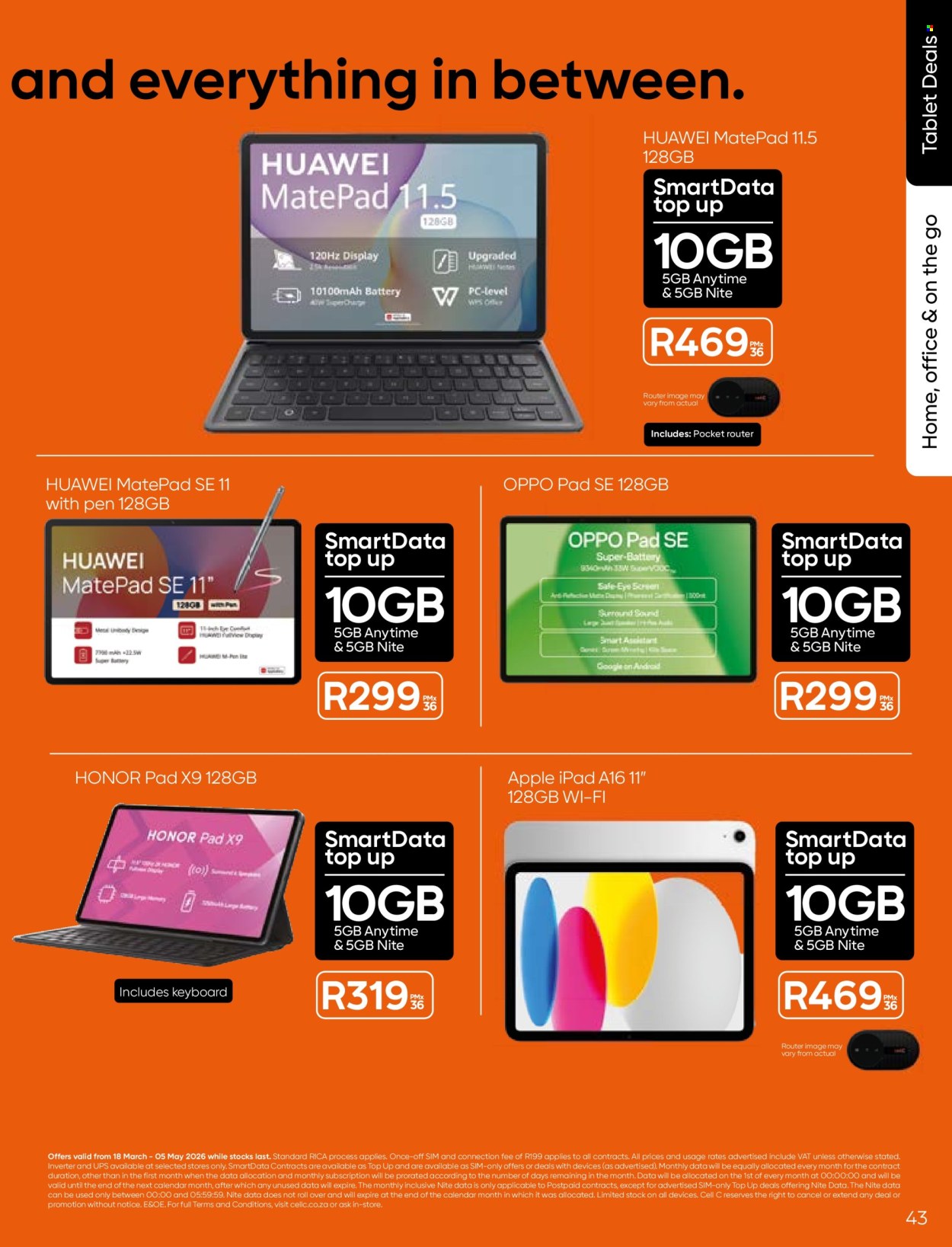 Cell C specials - 18/03/2026 - 05/05/2026. Page 45