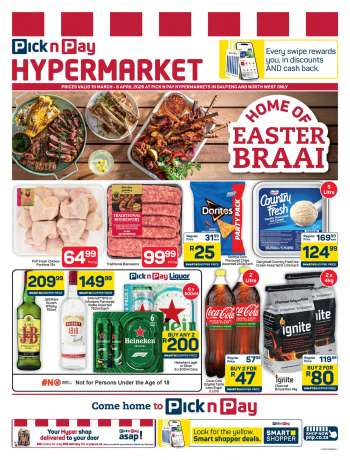 Pick n Pay Hypermarket catalogue  - 19/03/2026 - 06/04/2026.