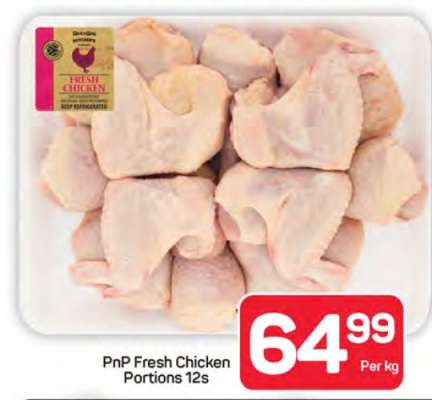 PnP Fresh Chicken Portions 12s