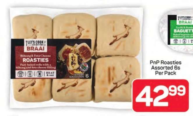 PnP Roasties Assorted 6s Per Pack