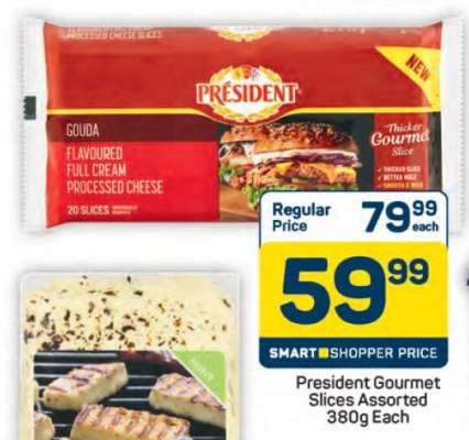 President Gourmet Slices Assorted 380g