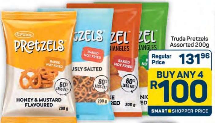 Truda Pretzels Assorted 200g