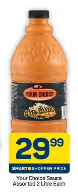 Your Choice Sauce