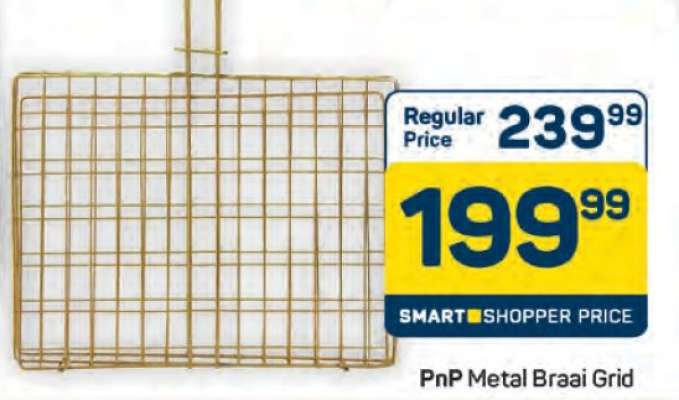 PnP Metal Braai Grid