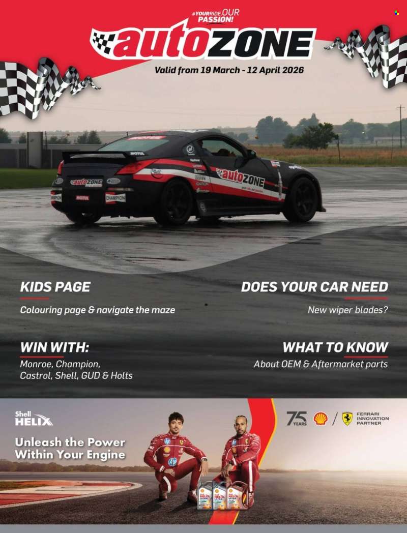 AutoZone catalogue  - 19/03/2026 - 12/04/2026.
