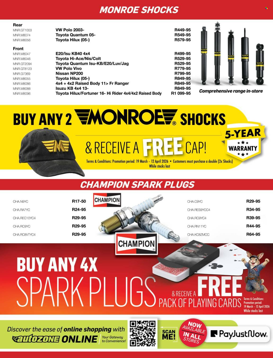 AutoZone specials - 19/03/2026 - 12/04/2026. Page 29
