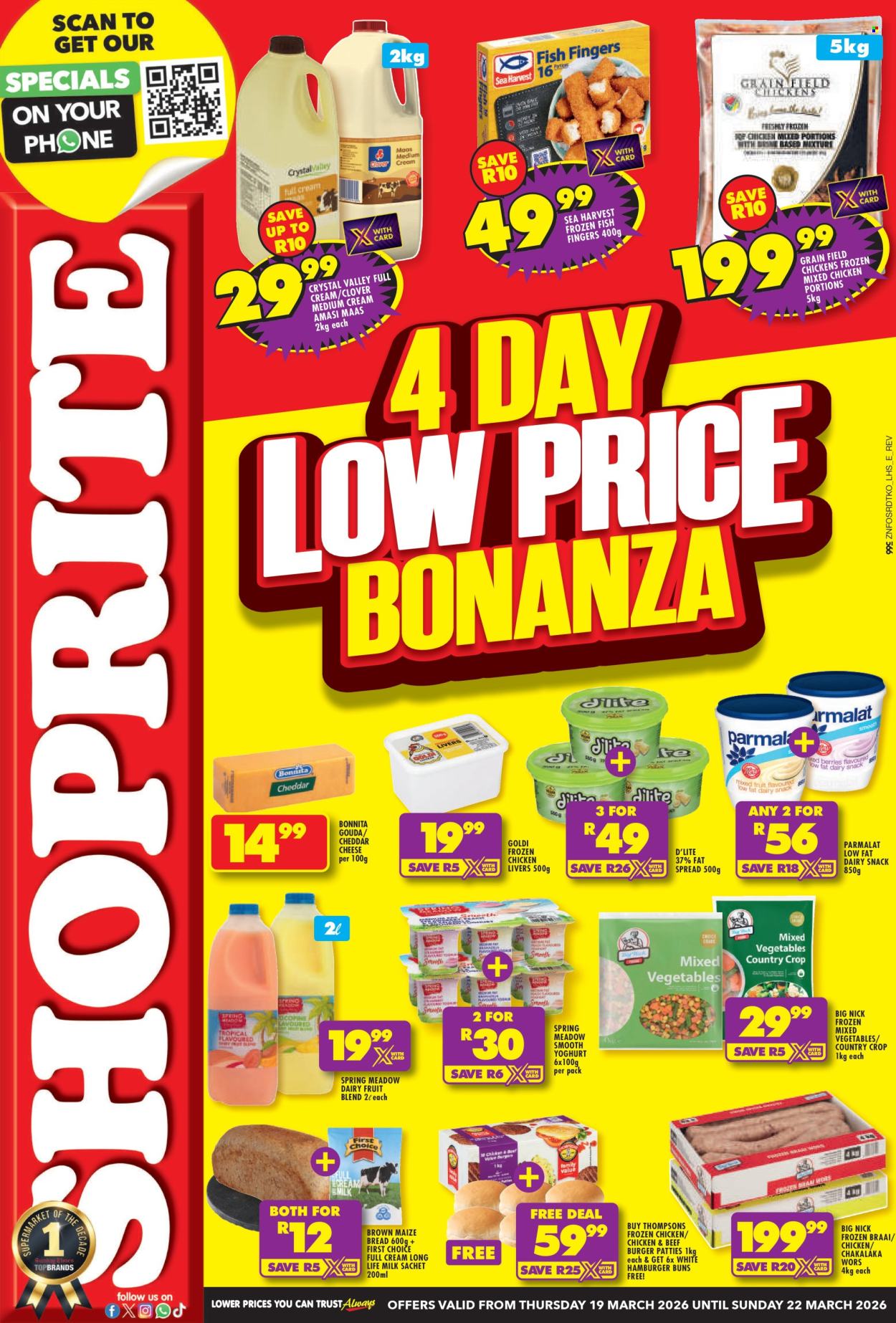Shoprite specials - 19/03/2026 - 22/03/2026. Page 1
