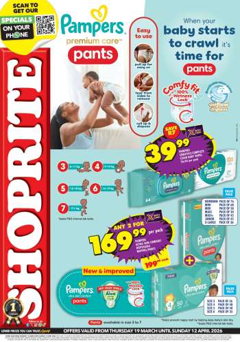 Shoprite catalogue  - 19/03/2026 - 12/04/2026.