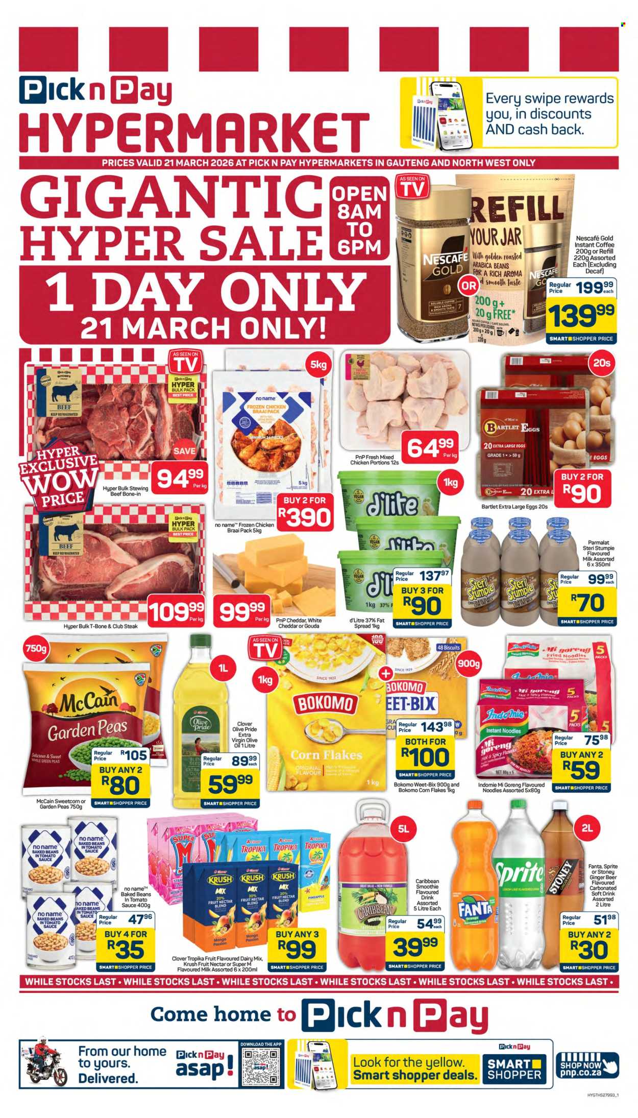 Pick n Pay Hypermarket specials - 21/03/2026 - 21/03/2026. Page 1