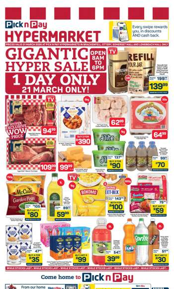 Pick n Pay catalogue  - 21/03/2026 - 21/03/2026.