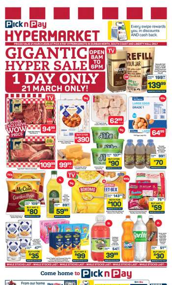 Pick n Pay catalogue  - 21/03/2026 - 21/03/2026.