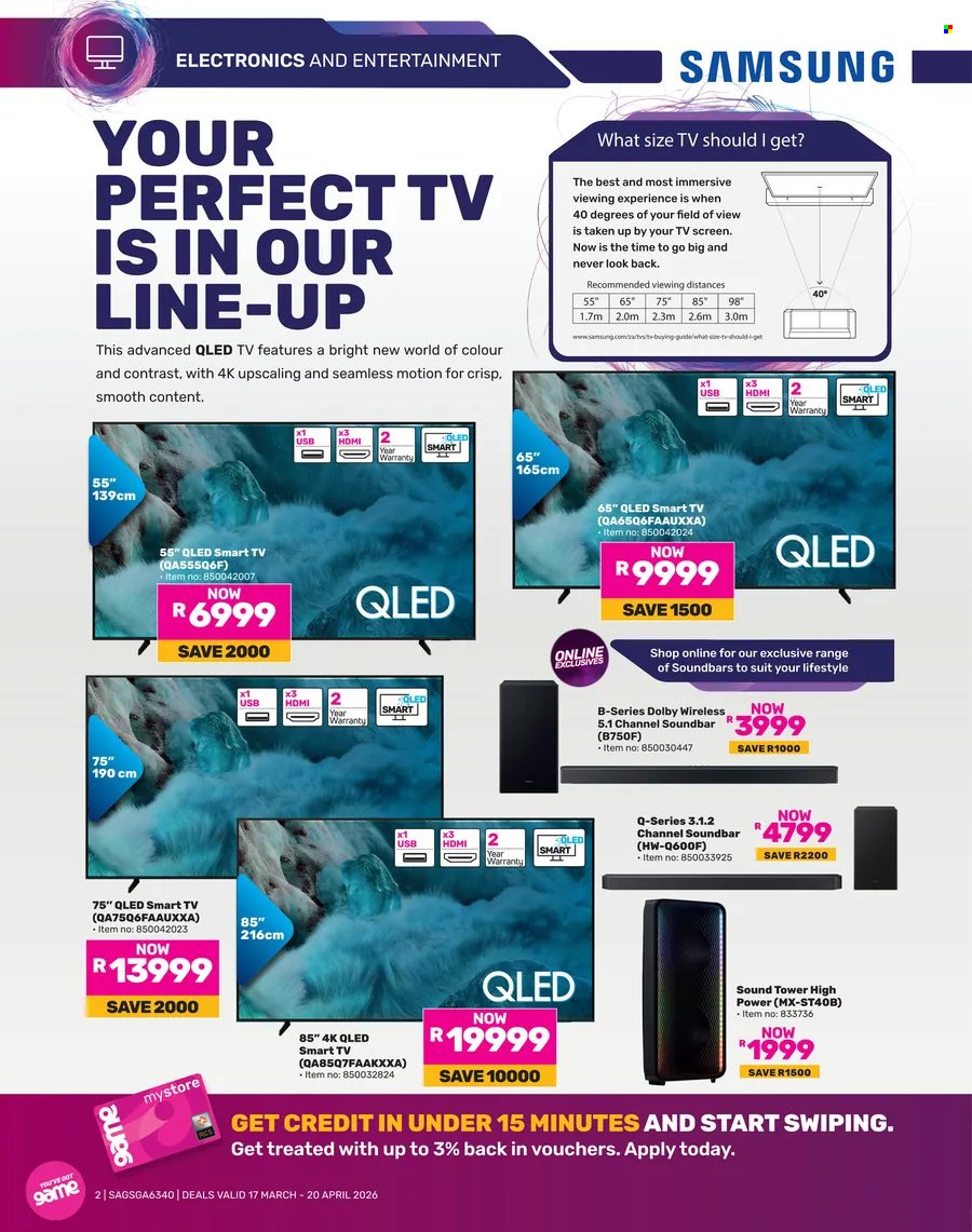 Game specials - 17/03/2026 - 20/04/2026. Page 2