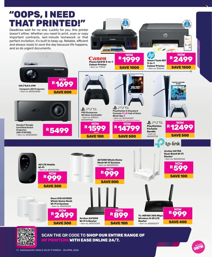 Game specials - 17/03/2026 - 20/04/2026. Page 9