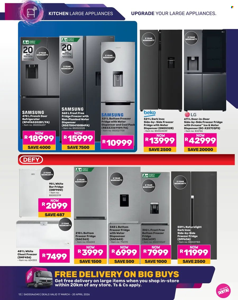 Game specials - 17/03/2026 - 20/04/2026. Page 13