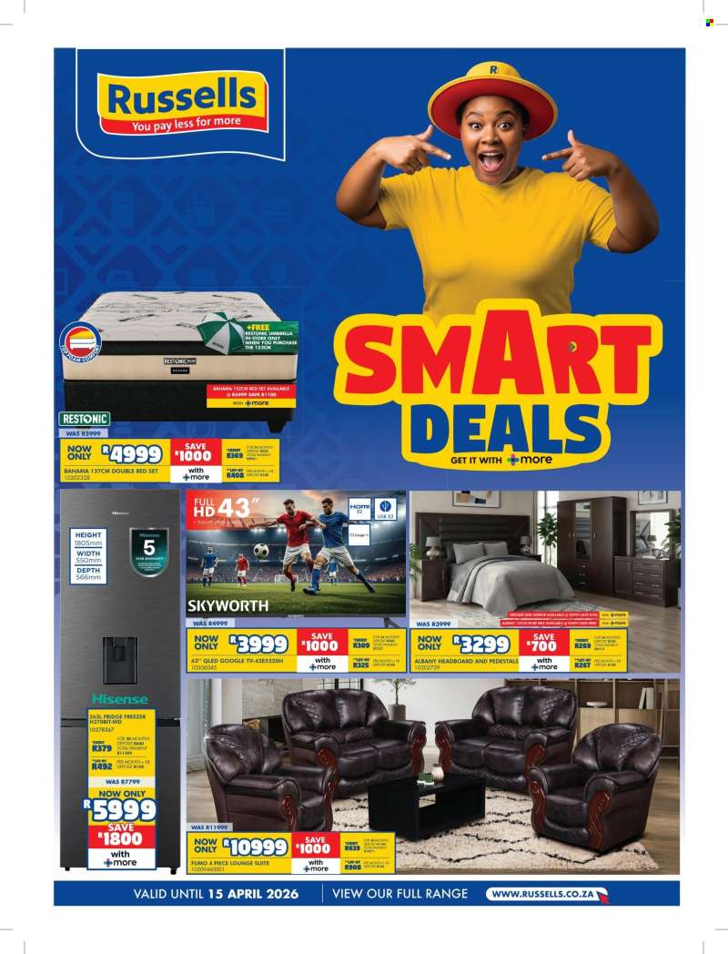 Russells catalogue  - 19/03/2026 - 15/04/2026.
