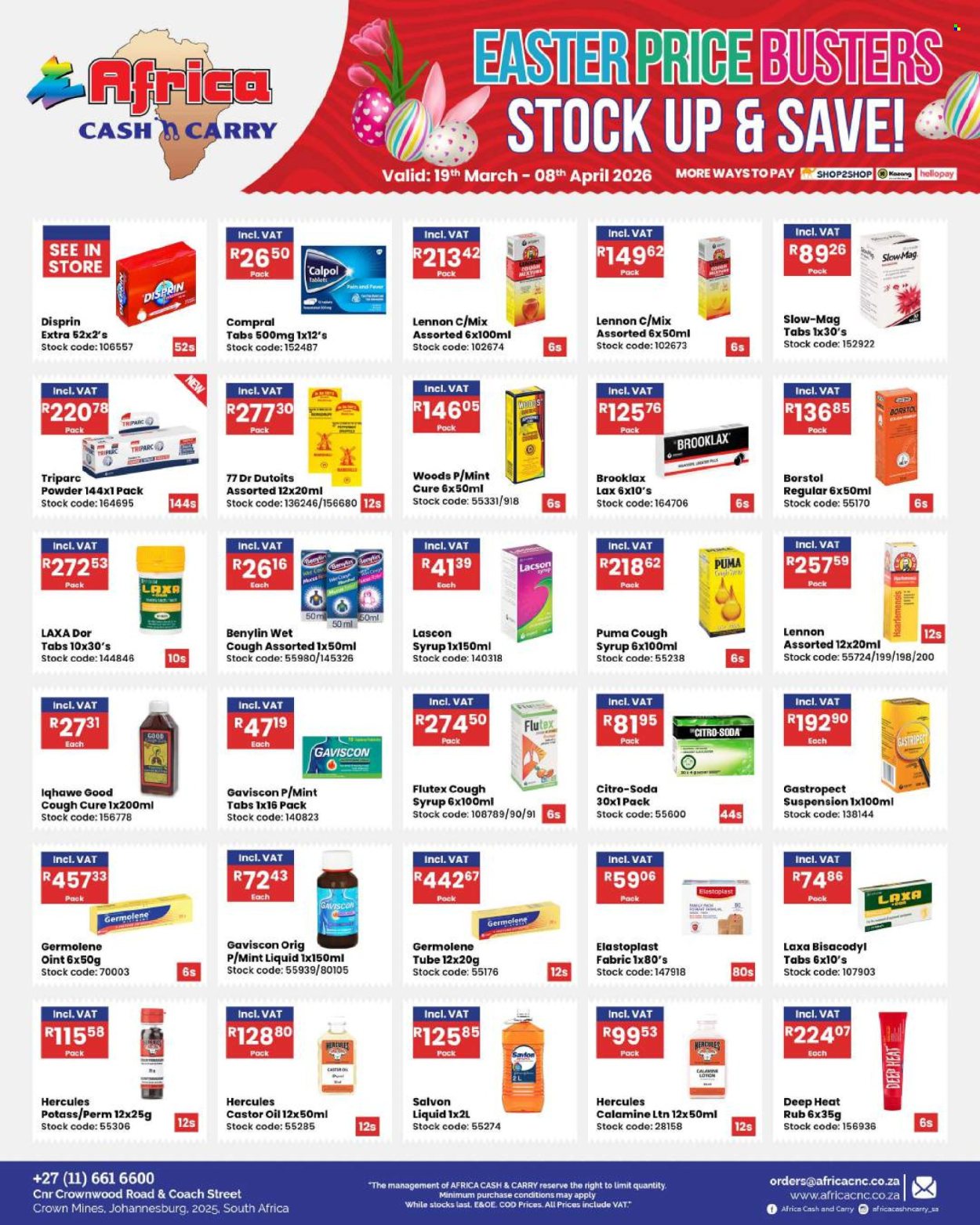 Africa Cash & Carry specials - 19/03/2026 - 08/04/2026. Page 8