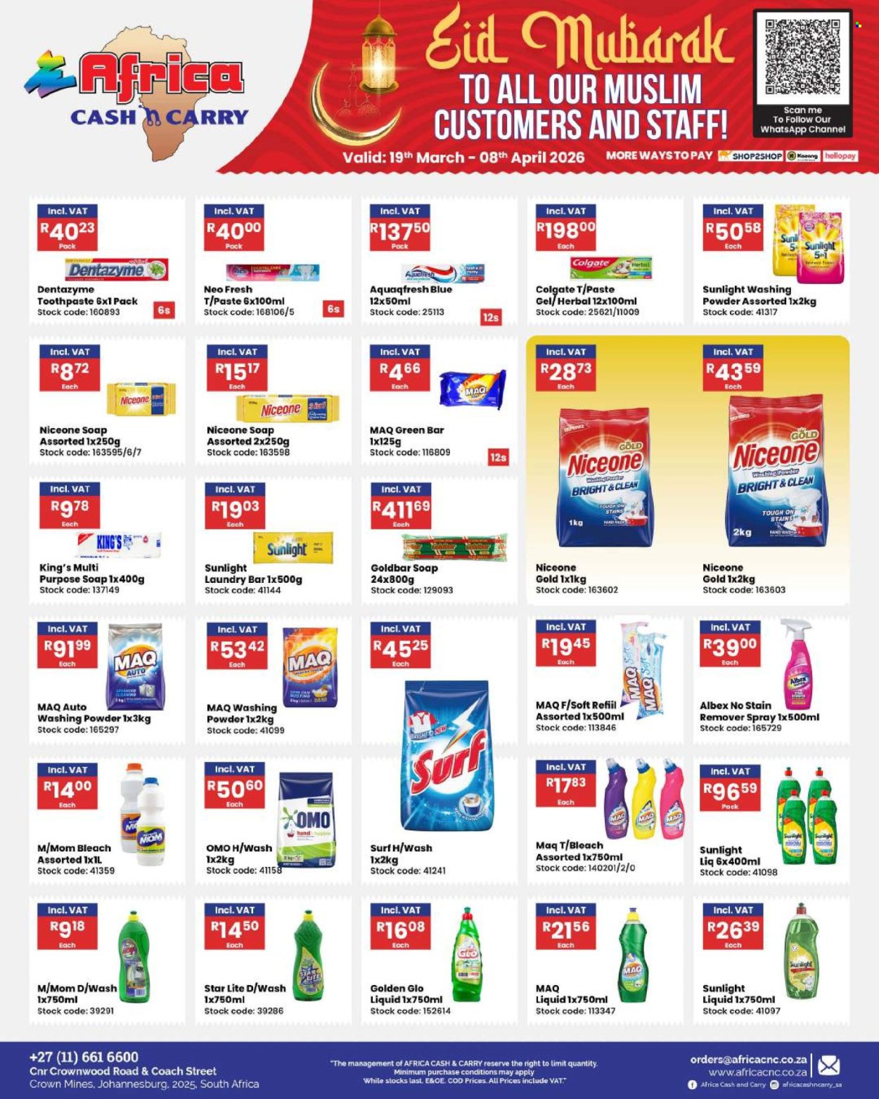 Africa Cash & Carry specials - 19/03/2026 - 08/04/2026. Page 11