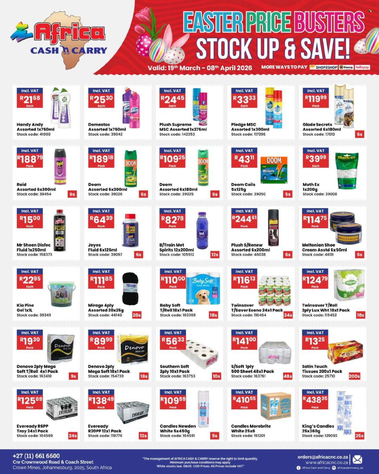 Africa Cash & Carry specials - 19/03/2026 - 08/04/2026. Page 12