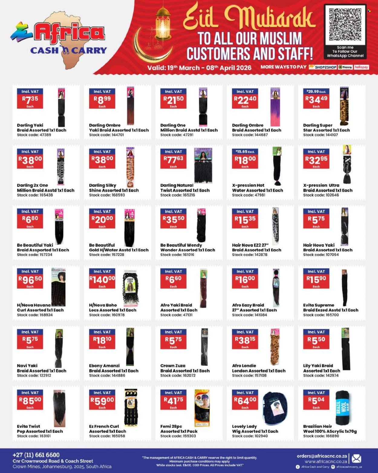 Africa Cash & Carry specials - 19/03/2026 - 08/04/2026. Page 21