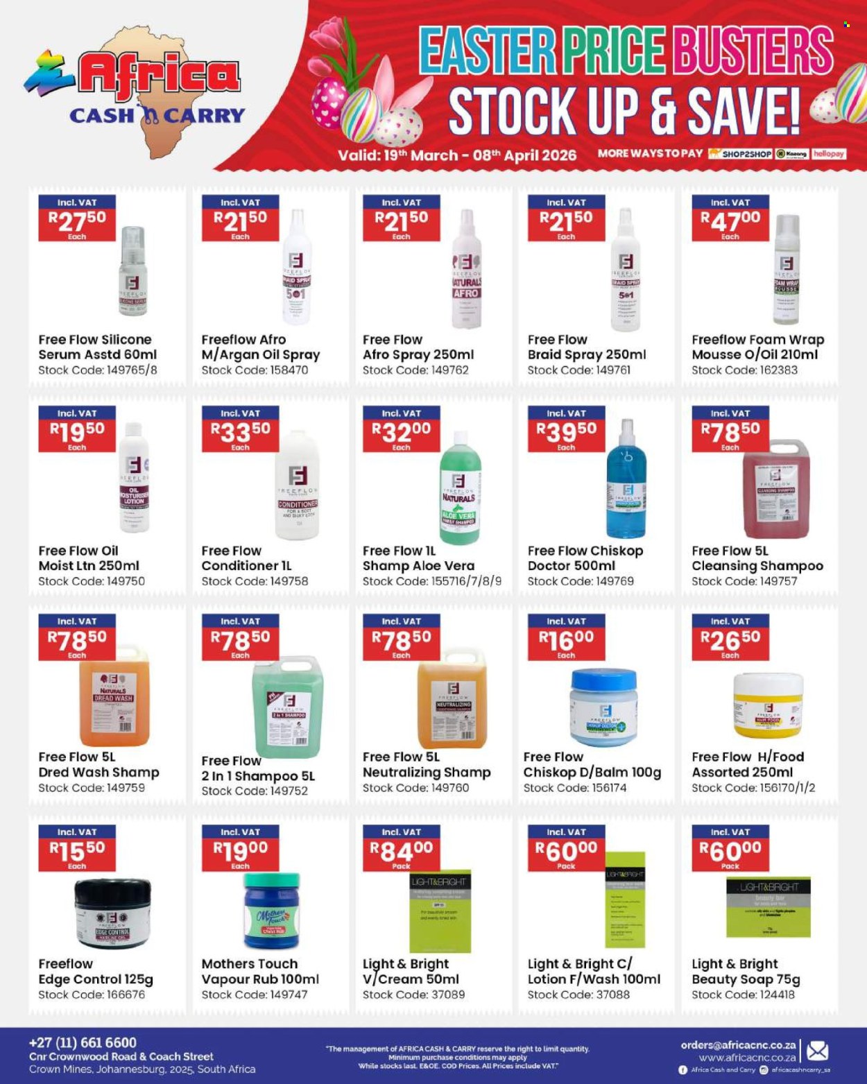 Africa Cash & Carry specials - 19/03/2026 - 08/04/2026. Page 30