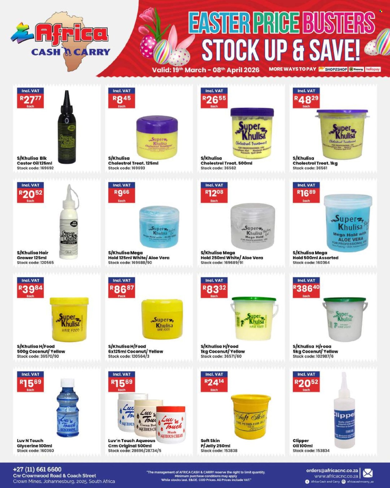 Africa Cash & Carry specials - 19/03/2026 - 08/04/2026. Page 34