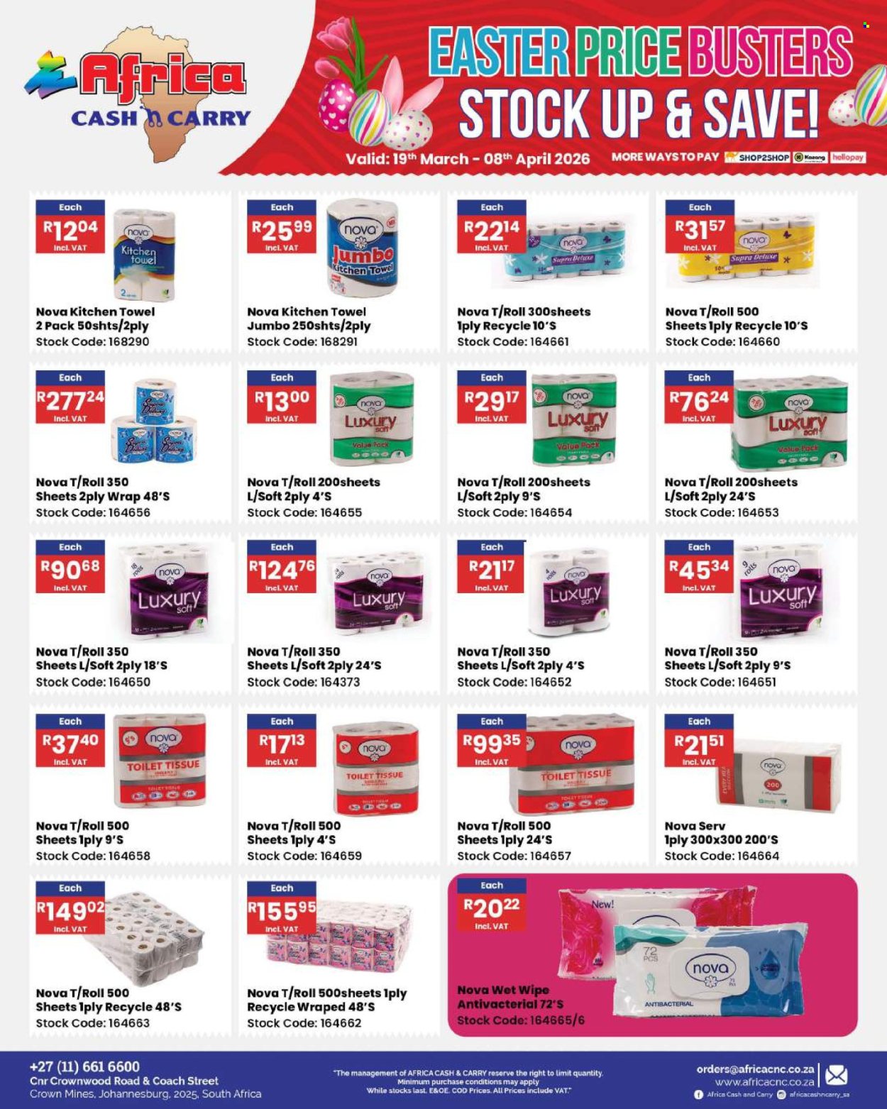 Africa Cash & Carry specials - 19/03/2026 - 08/04/2026. Page 36