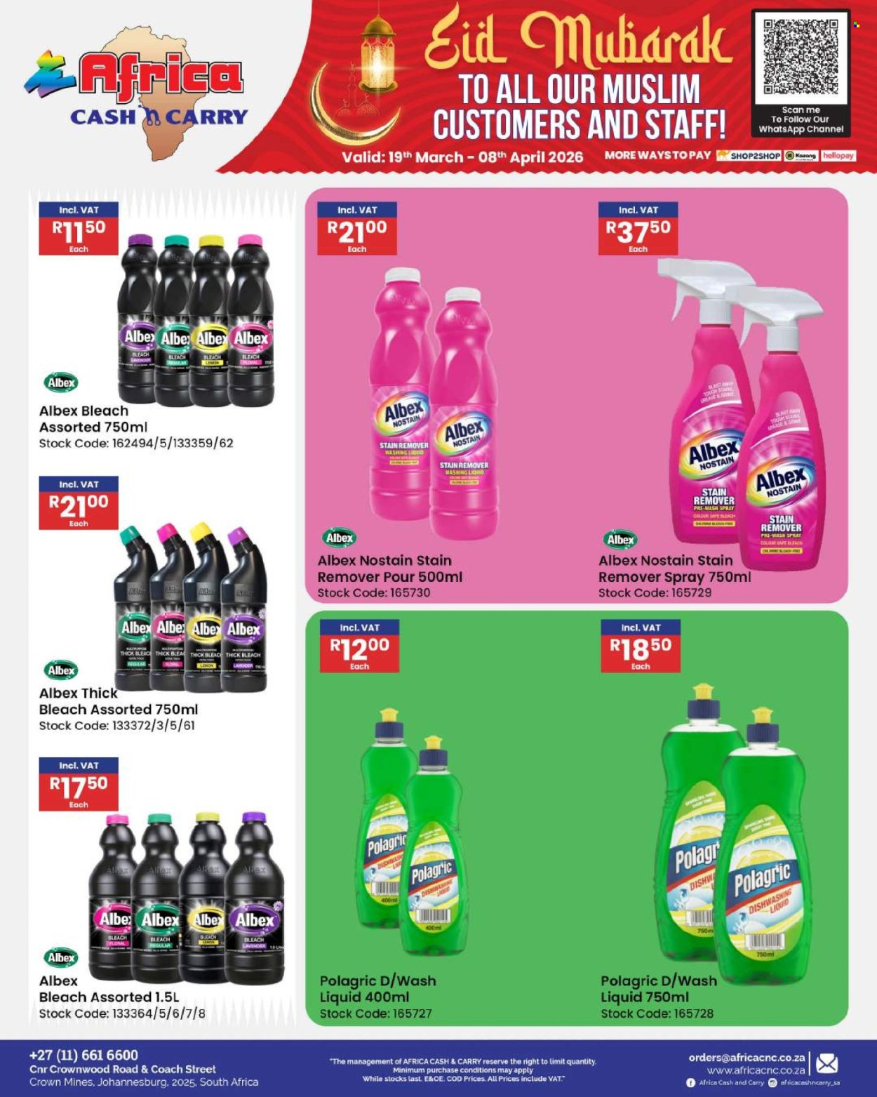 Africa Cash & Carry specials - 19/03/2026 - 08/04/2026. Page 41
