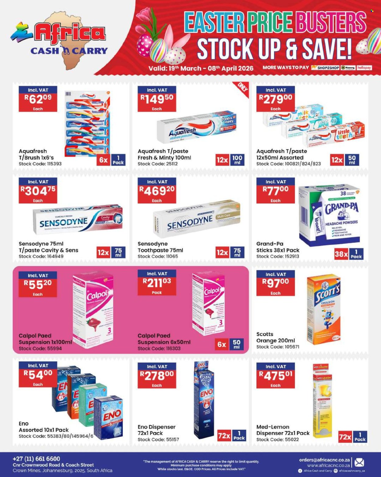 Africa Cash & Carry specials - 19/03/2026 - 08/04/2026. Page 48