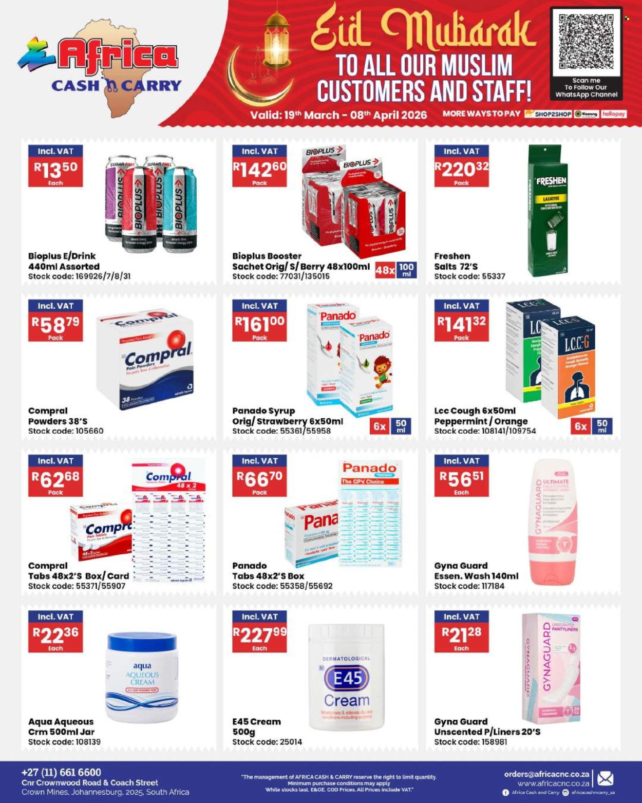 Africa Cash & Carry specials - 19/03/2026 - 08/04/2026. Page 53