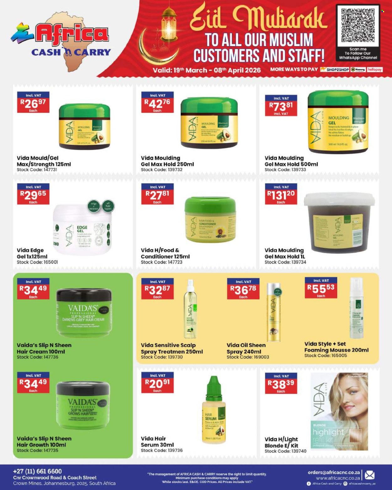 Africa Cash & Carry specials - 19/03/2026 - 08/04/2026. Page 59