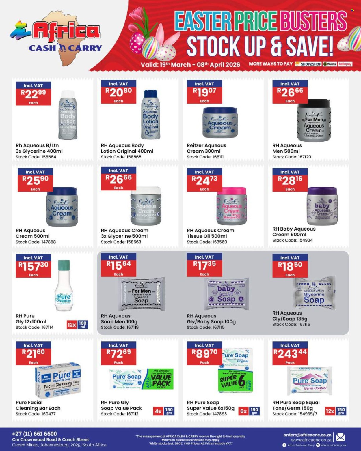 Africa Cash & Carry specials - 19/03/2026 - 08/04/2026. Page 62