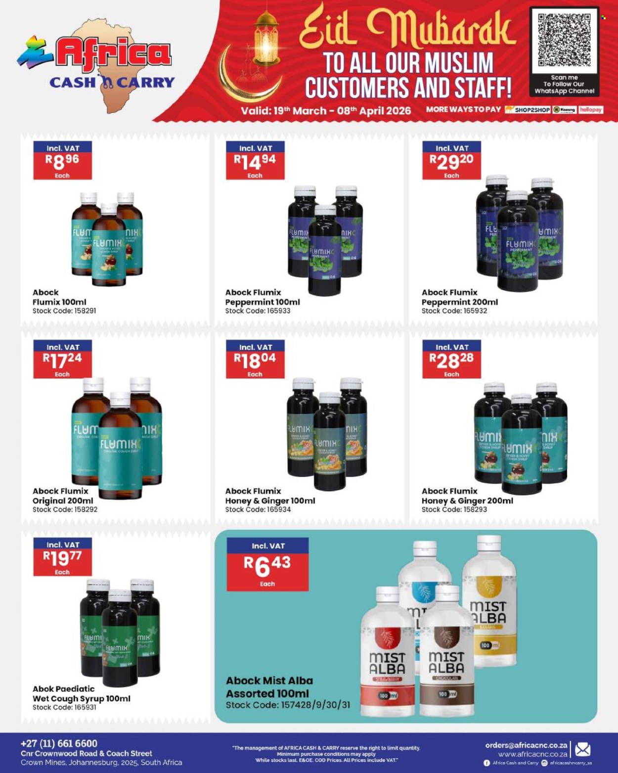 Africa Cash & Carry specials - 19/03/2026 - 08/04/2026. Page 63
