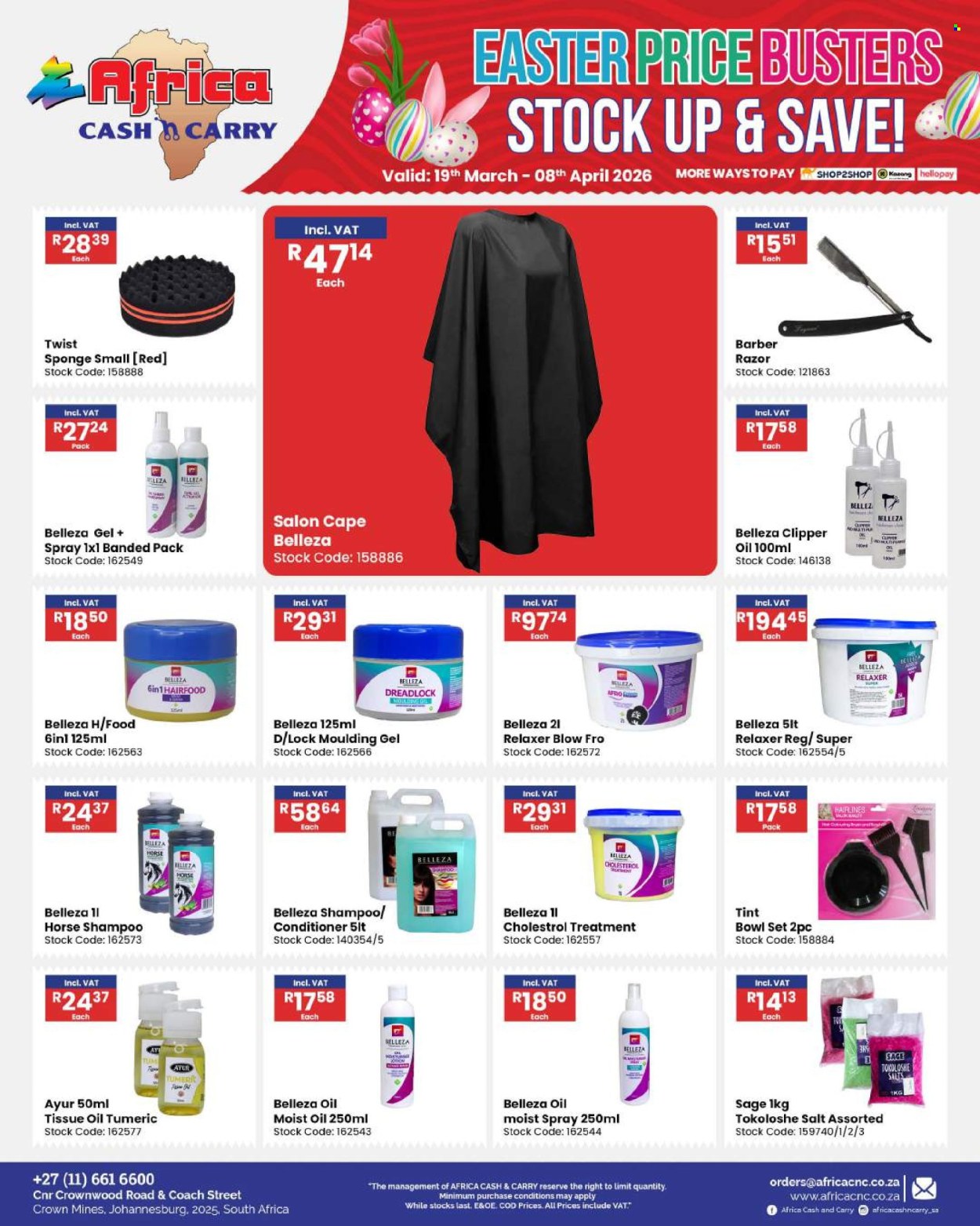 Africa Cash & Carry specials - 19/03/2026 - 08/04/2026. Page 71
