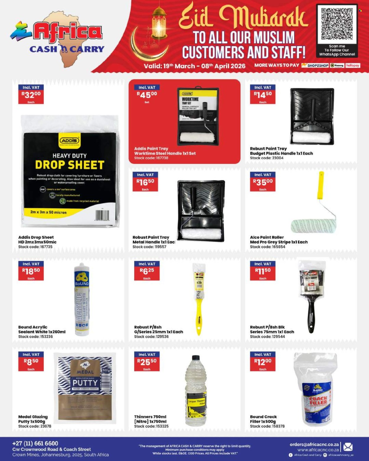 Africa Cash & Carry specials - 19/03/2026 - 08/04/2026. Page 91