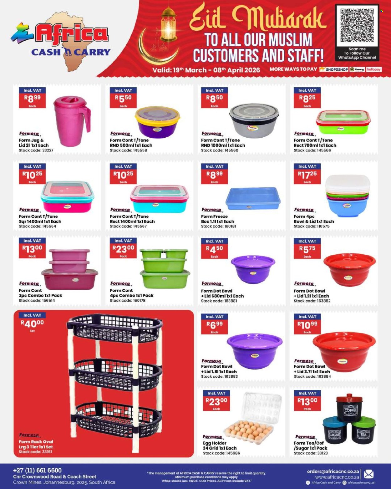 Africa Cash & Carry specials - 19/03/2026 - 08/04/2026. Page 101