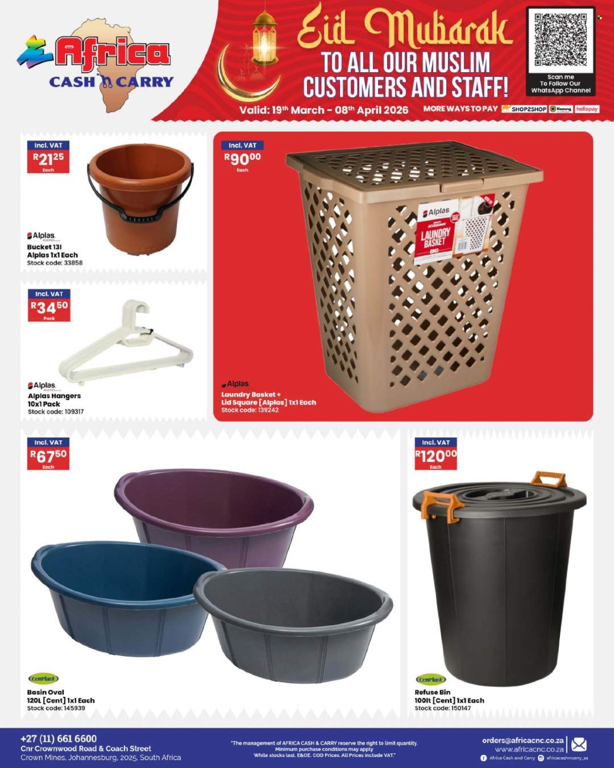 Africa Cash & Carry specials - 19/03/2026 - 08/04/2026. Page 107