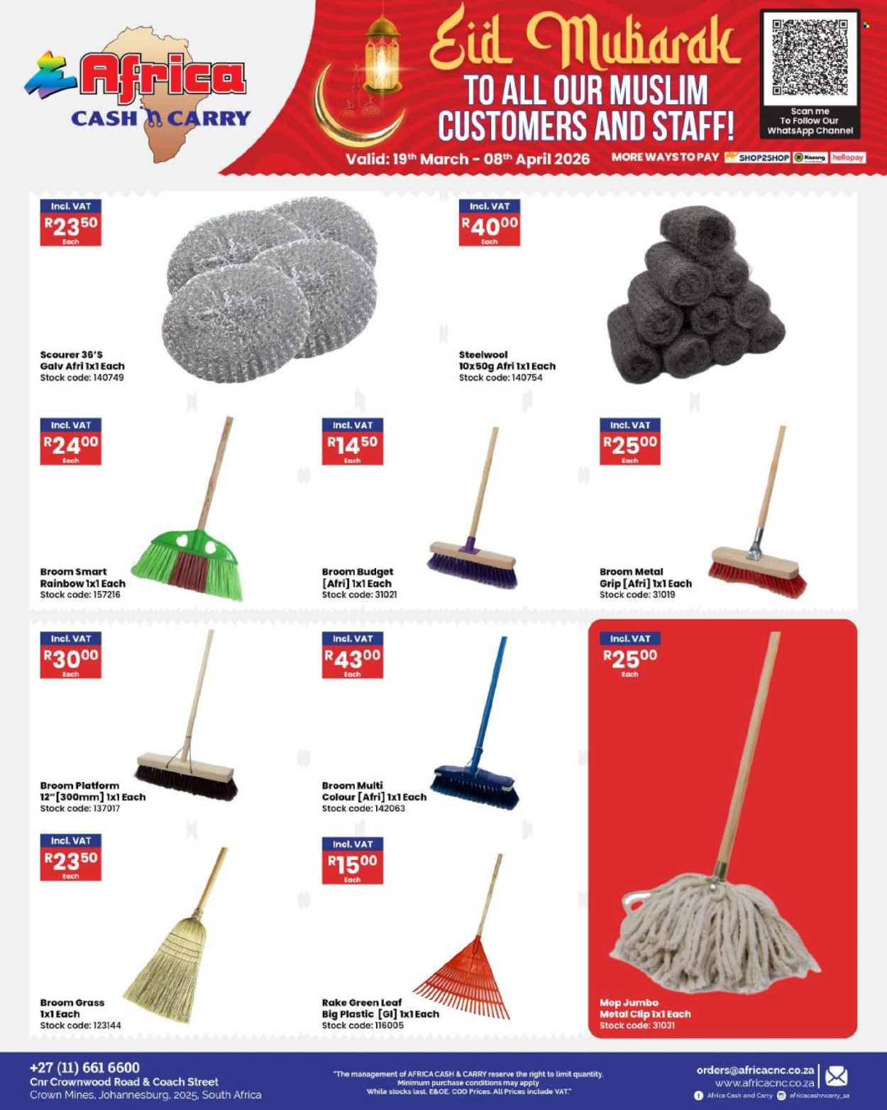 Africa Cash & Carry specials - 19/03/2026 - 08/04/2026. Page 108