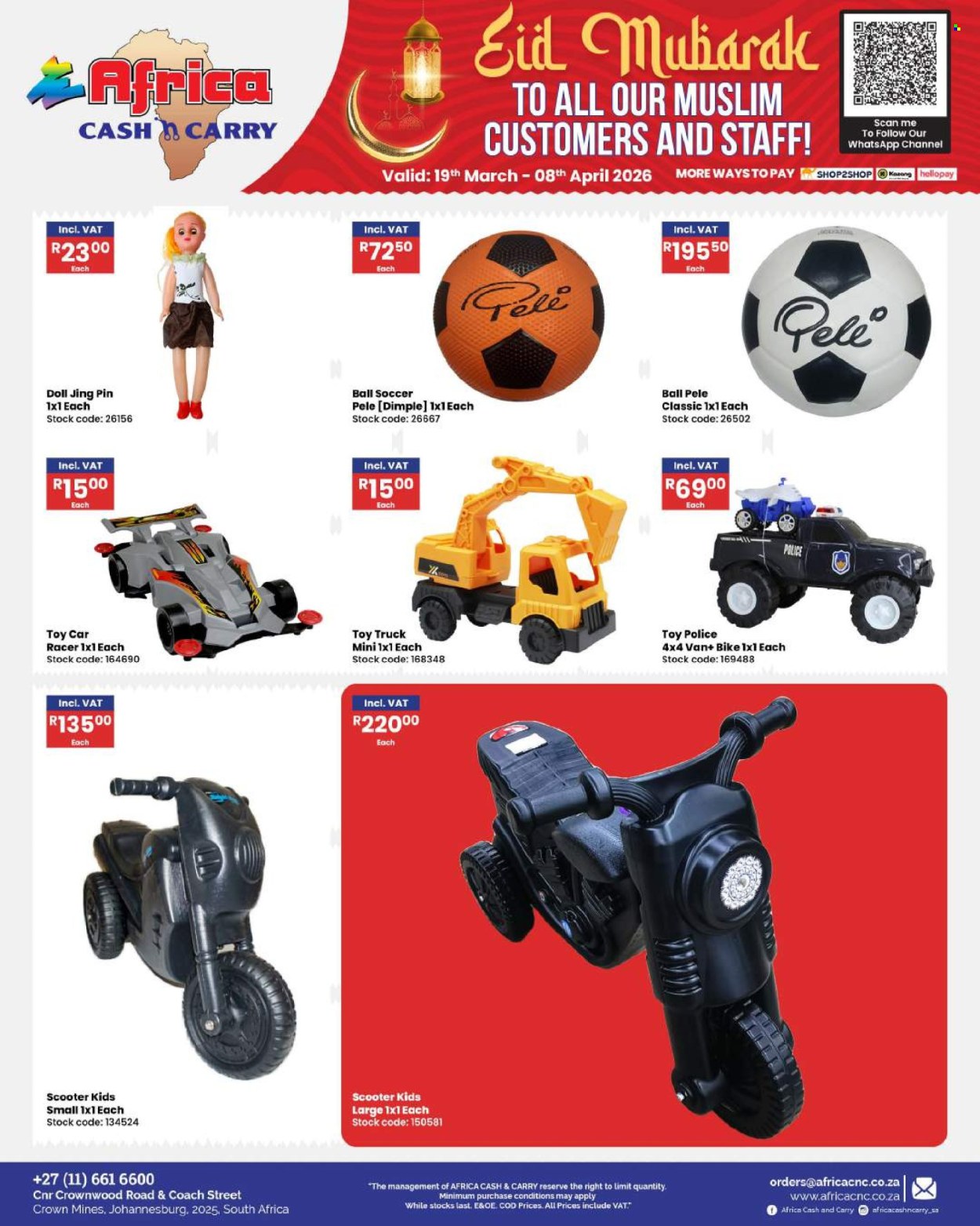 Africa Cash & Carry specials - 19/03/2026 - 08/04/2026. Page 110