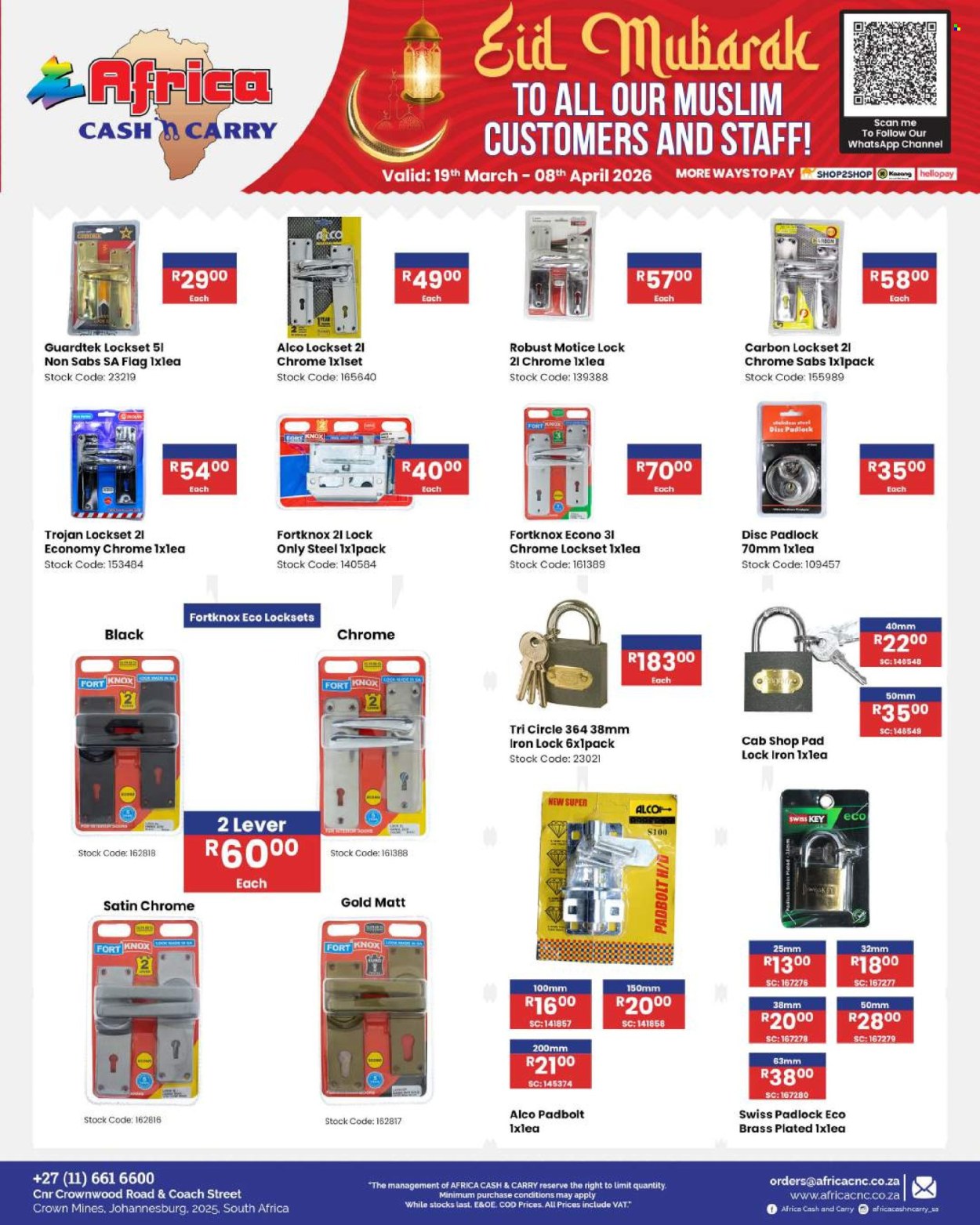 Africa Cash & Carry specials - 19/03/2026 - 08/04/2026. Page 116