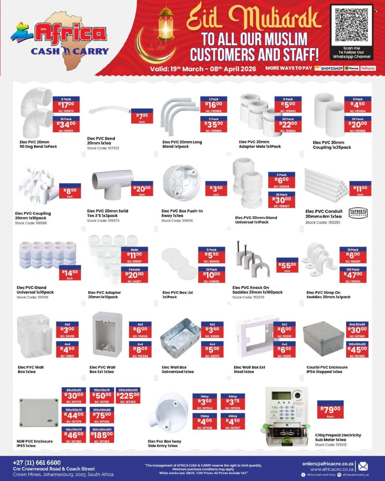 Africa Cash & Carry specials - 19/03/2026 - 08/04/2026. Page 118
