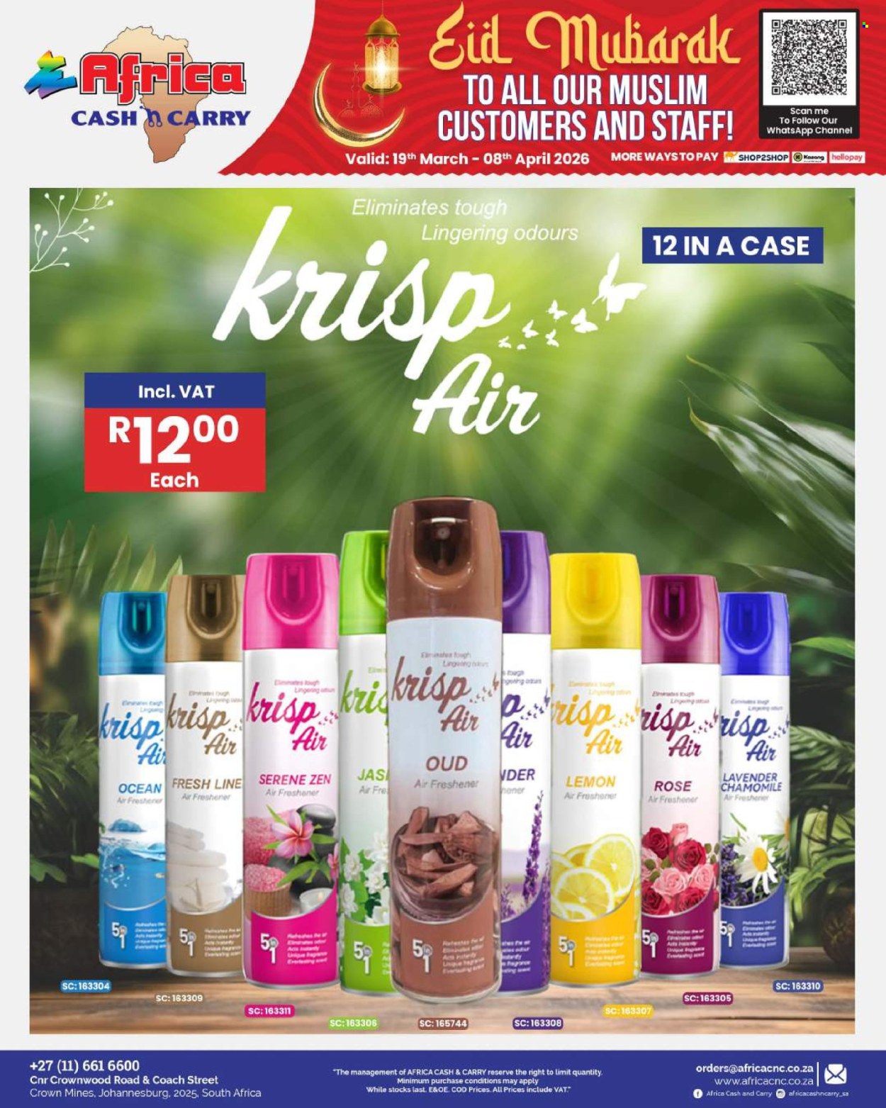Africa Cash & Carry specials - 19/03/2026 - 08/04/2026. Page 122