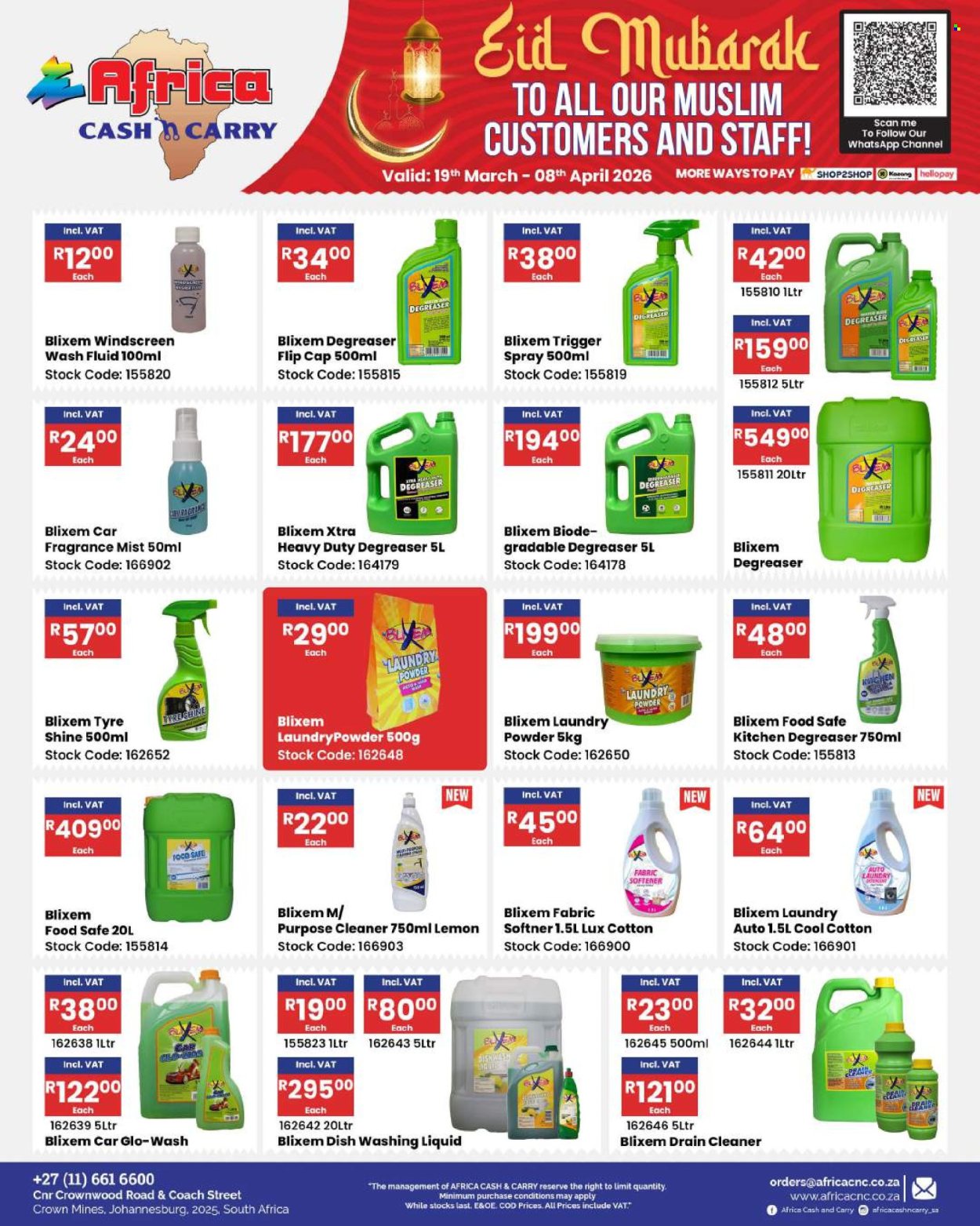Africa Cash & Carry specials - 19/03/2026 - 08/04/2026. Page 123