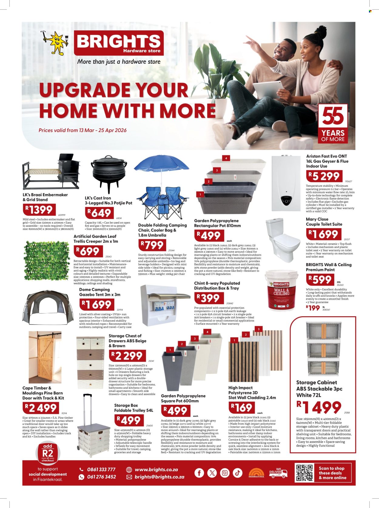 Brights Hardware specials - 13/03/2026 - 25/04/2026. Page 1