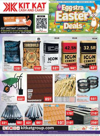 Kit Kat Cash & Carry catalogue  - 19/03/2026 - 22/04/2026.