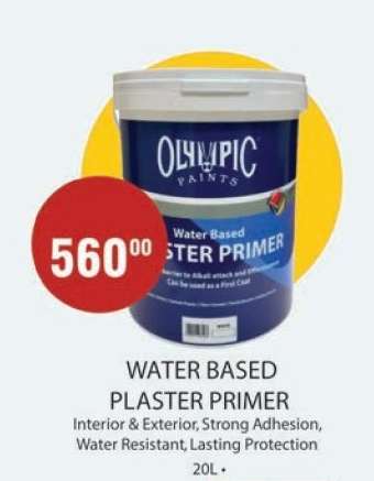 WATER BASED PLASTER PRIMER