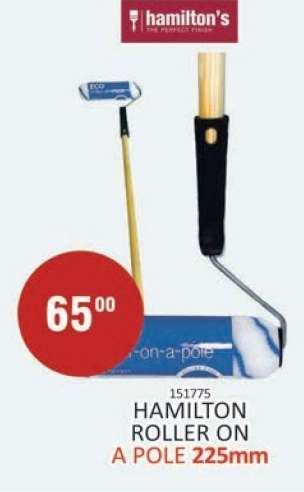 HAMILTON ROLLER ON A POLE 225mm