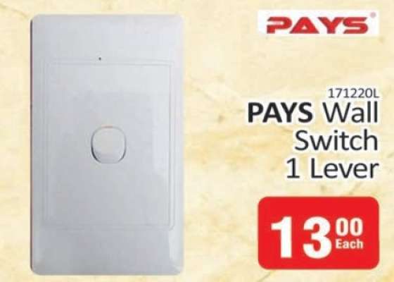 PAYS Wall Switch 1 Lever
