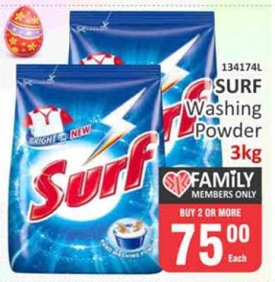 SURF WASHING POWDER