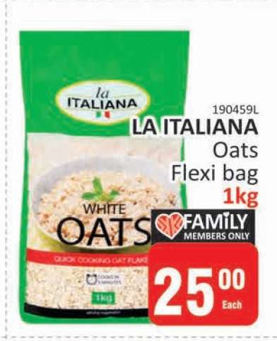 LA ITALIANA Oats Flexi bag