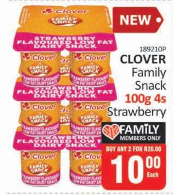 CLOVER Family Snack